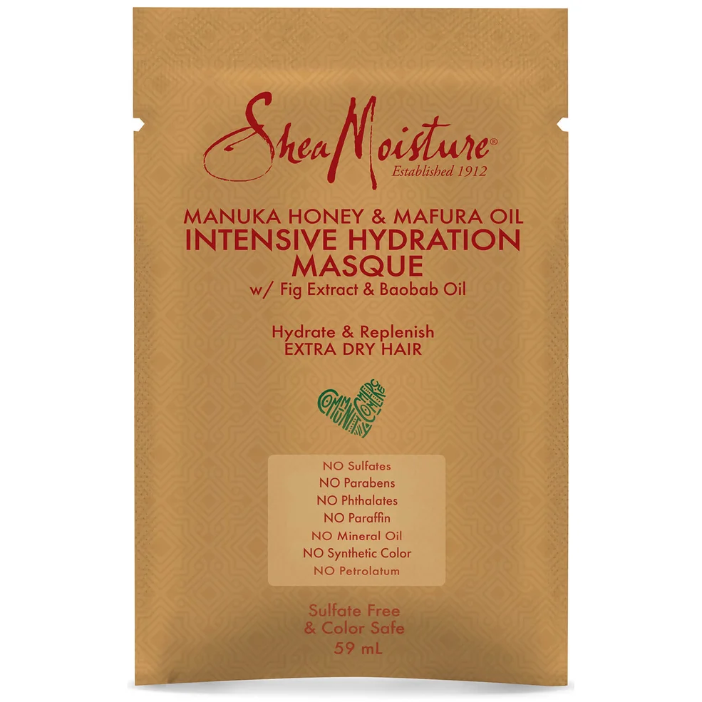 Shea Moisture Manuka Honey and Mafura Oil Treatment Masque 59ml Immagine 1
