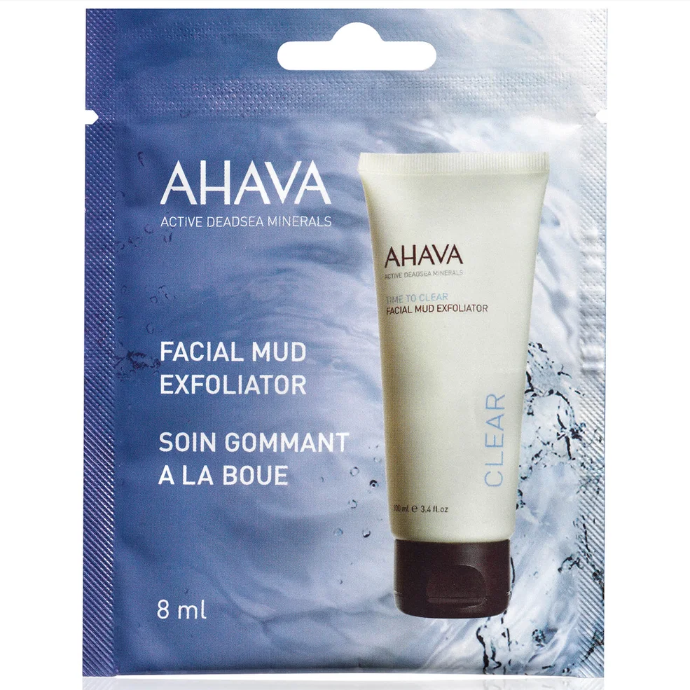 AHAVA Single Use Facial Mud Exfoliator 8ml Immagine 1