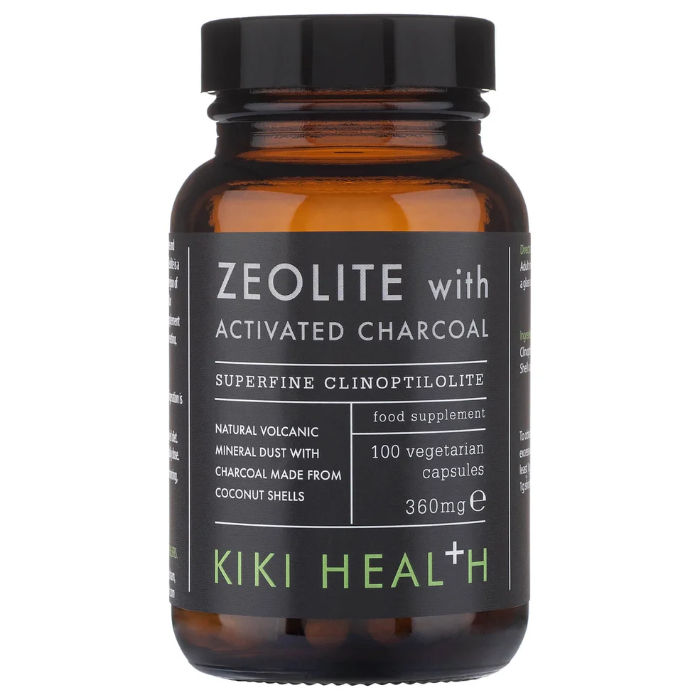 KIKI Health Zeolite with Activated Charcoal Vegicaps (100 Vegicaps) Immagine 1
