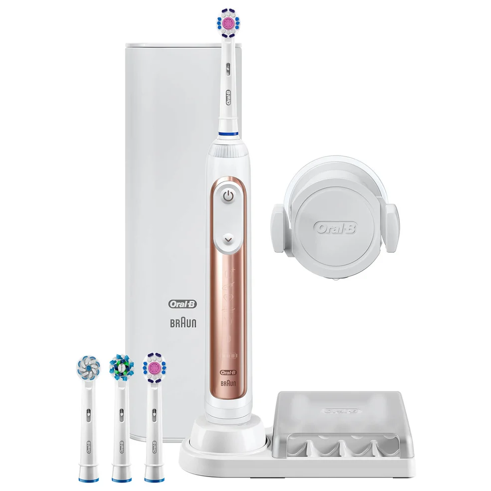 Oral B Pro Genius 9000 Electric Toothbrush - Rose Gold Immagine 1