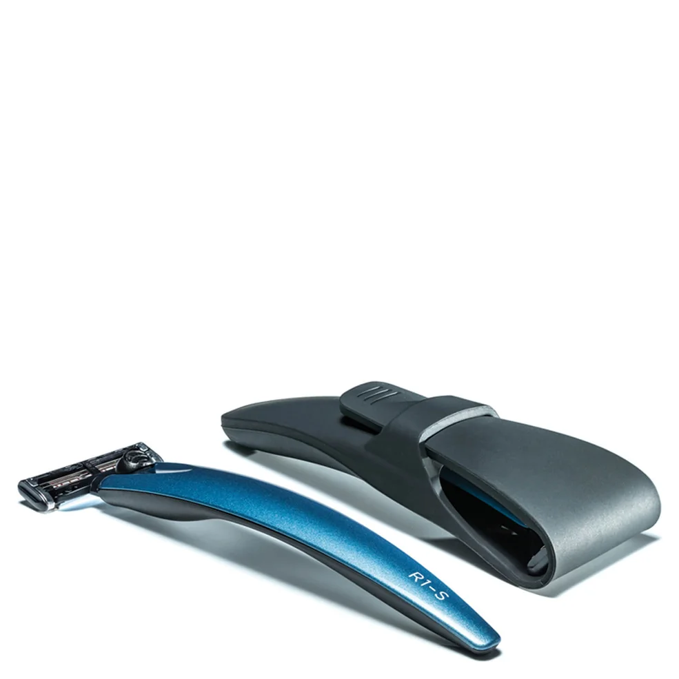 Bolin Webb R1-S 3000 Razor and Razor Case - Blue Immagine 1