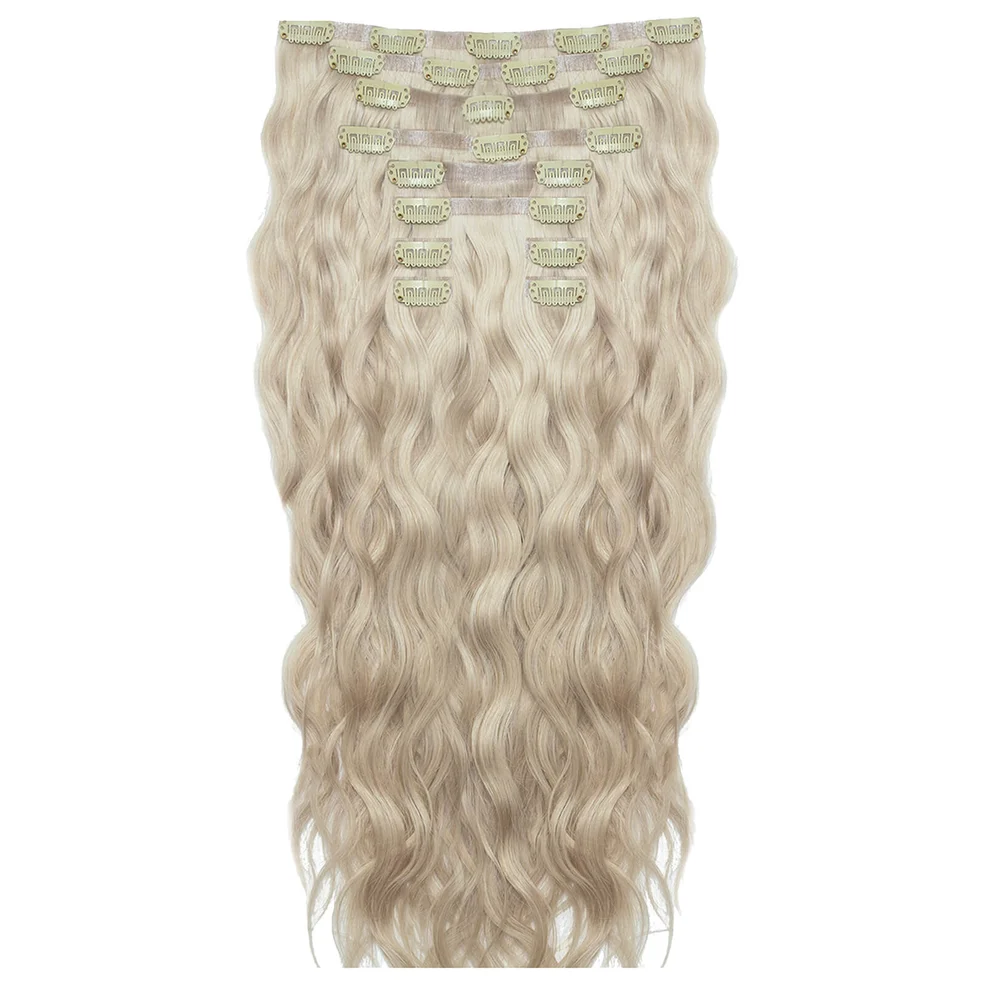 Beauty Works 22 Inch Beach Wave Double Hair Extension Set (Various Shades) Immagine 1