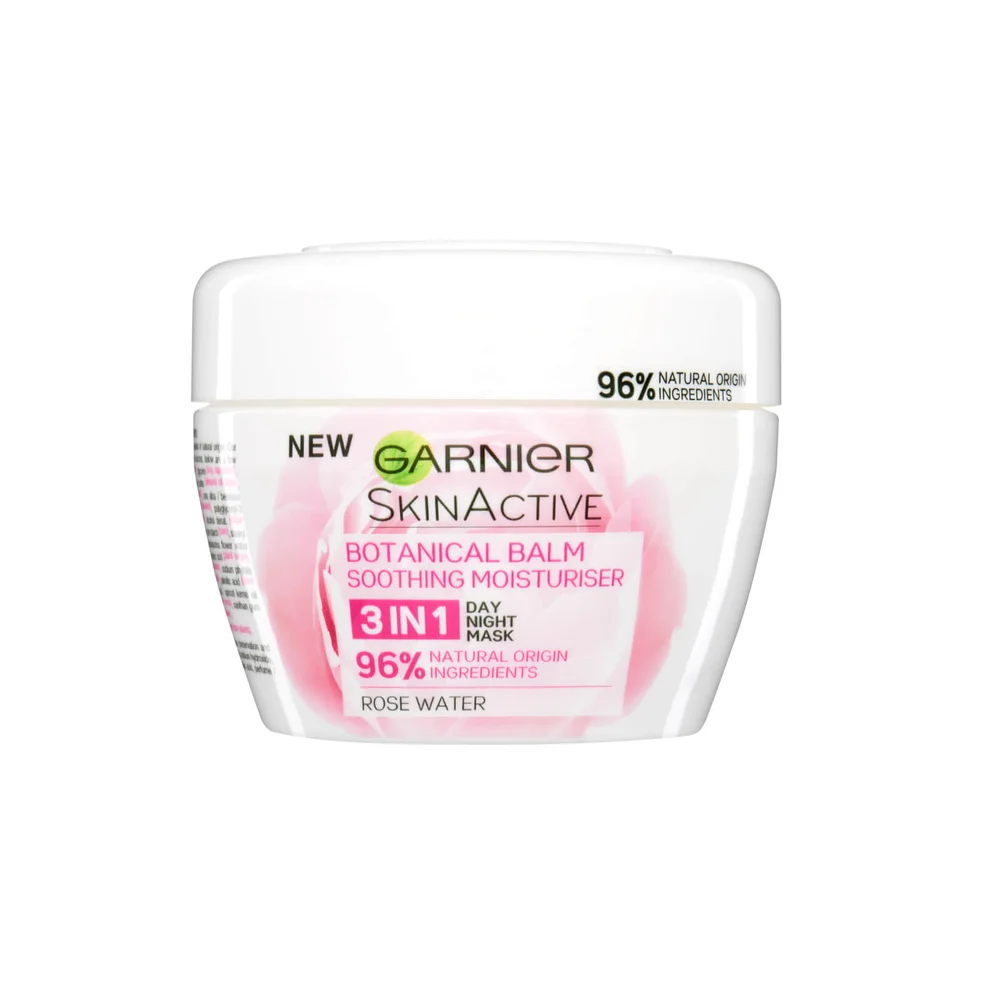 Garnier Natural 3-in-1 Soothing Rose Botanical Balm 140ml Immagine 1
