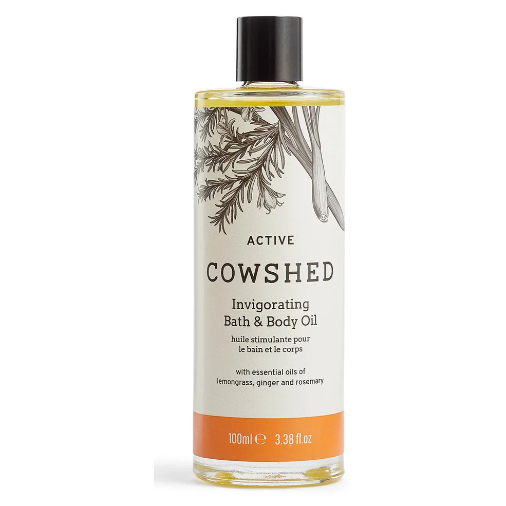 Cowshed ACTIVE Invigorating Bath & Body Oil 100ml Immagine 1