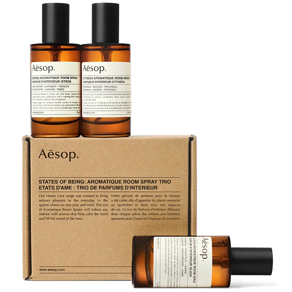 Aesop State of Being Aromatique Room Spray Trio Immagine 1