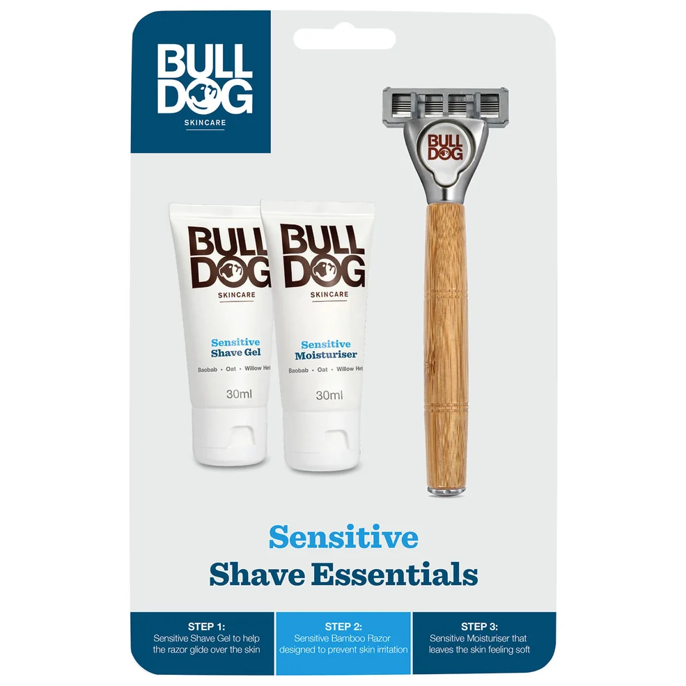Bulldog Sensitive Shave Essentials Kit Immagine 1