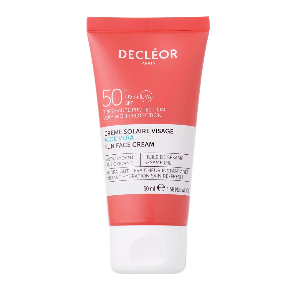 DECLÉOR Aloe Vera Suncare Face Cream SPF50+ 50ml Immagine 1