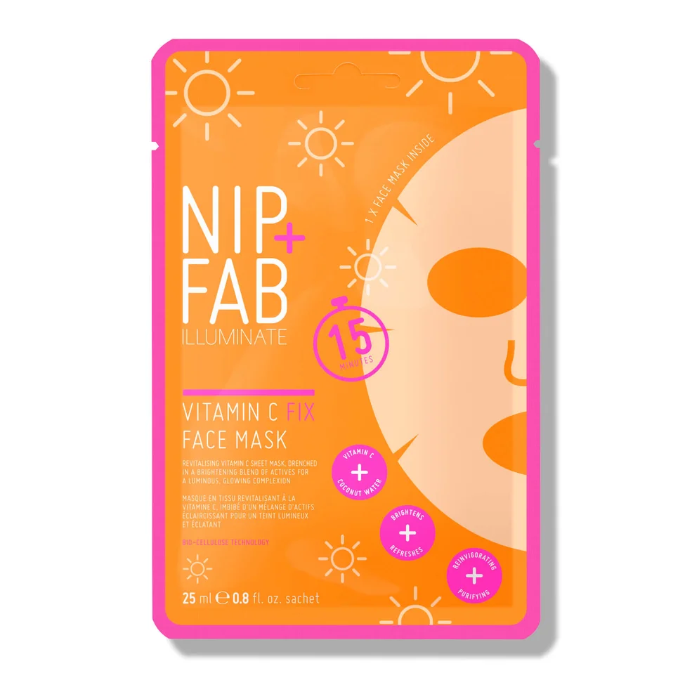NIP+FAB Vitamin C Fix Sheet Mask (1 Mask) Immagine 1