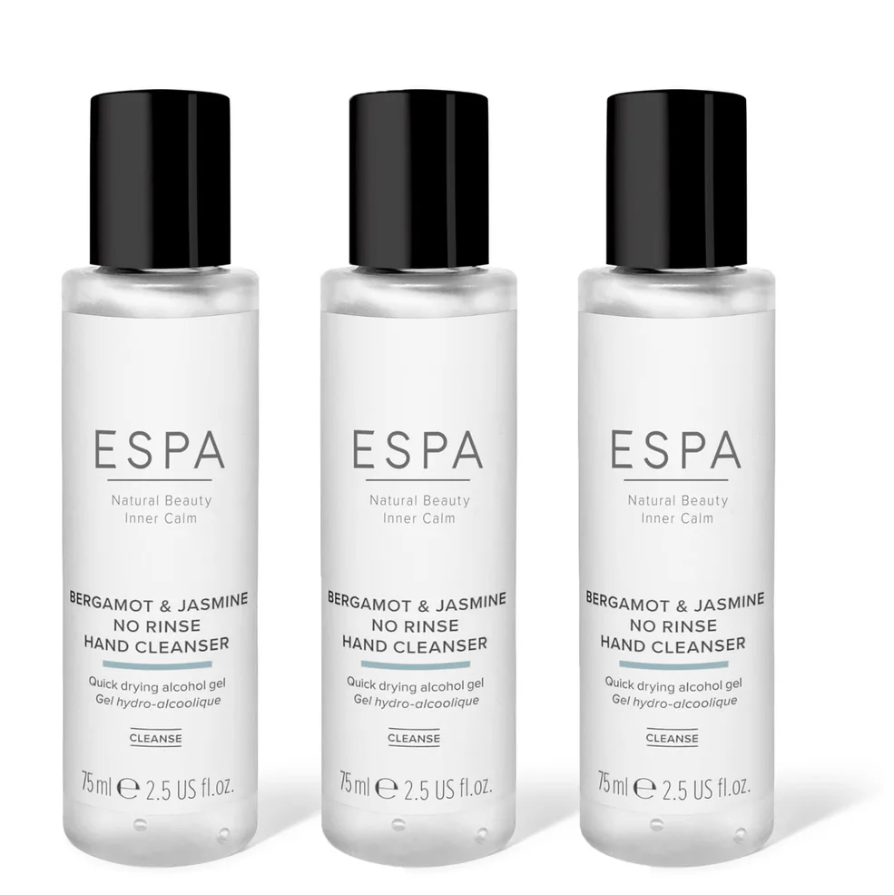 ESPA No Rinse Hand Cleanser Trio Immagine 1