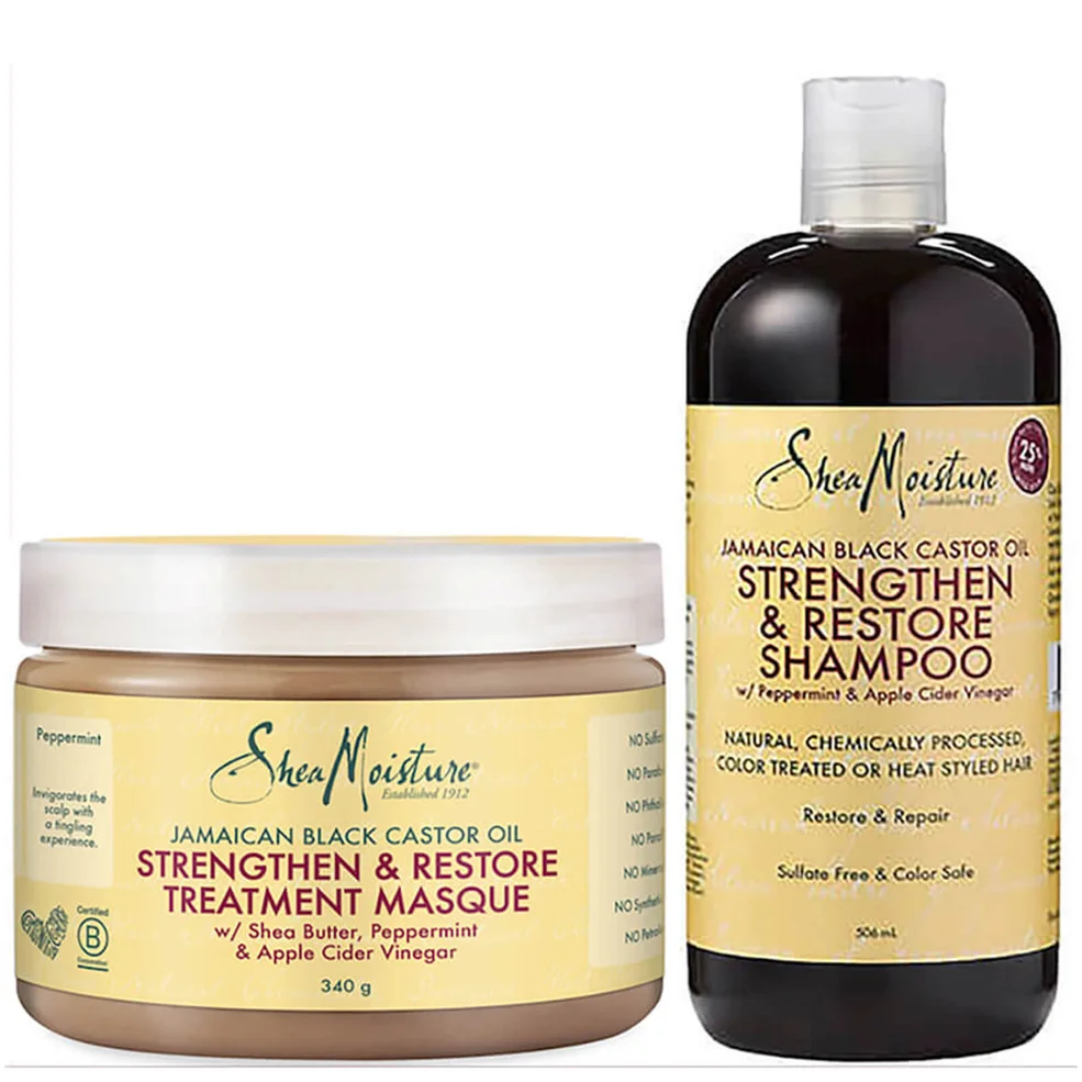 Shea Moisture Jamaican Black Castor Oil Duo Immagine 1