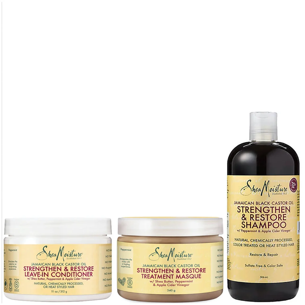 Shea Moisture Jamaican Black Castor Oil Bundle Immagine 1