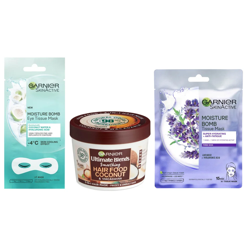 Garnier Soothing Night in Mask Kit Immagine 1
