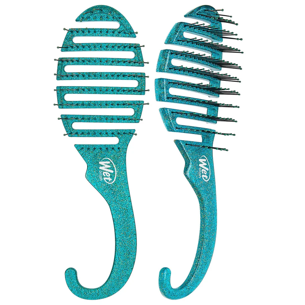 WetBrush Shower Glitter Detangler Brush - Teal Immagine 1
