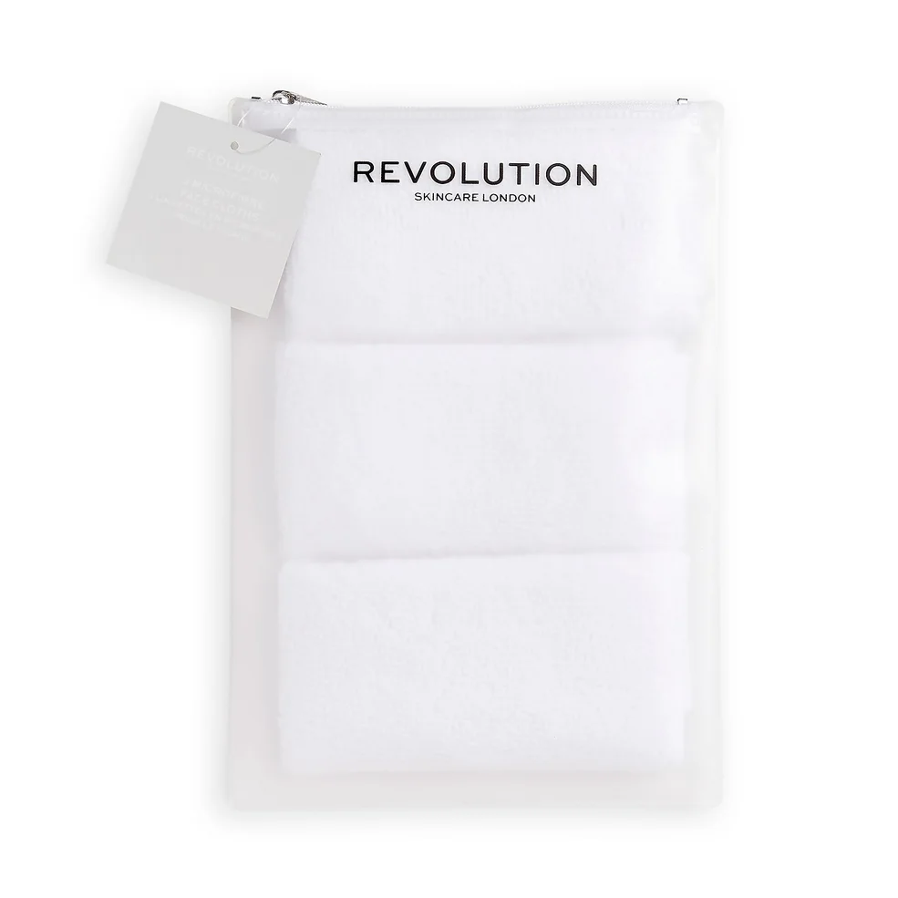 Revolution Skincare: Salviette in Microfibra per il Viso Immagine 1
