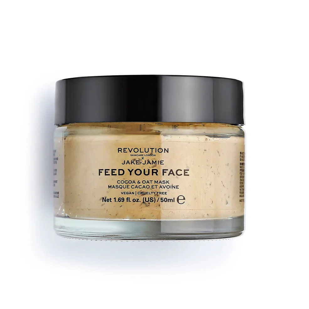 Revolution Skincare X Jake Jamie Cocoa and Oat maschera viso idratante 50 ml Immagine 1