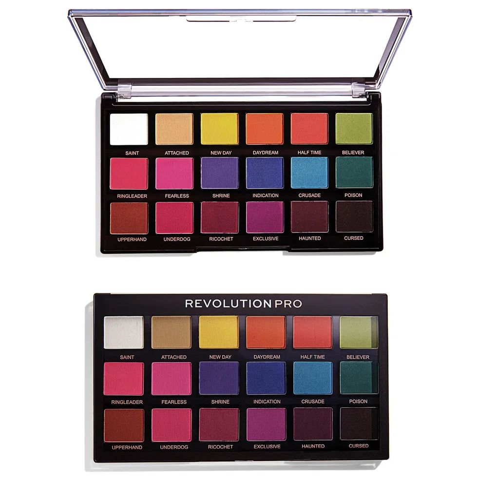 Revolution Pro Palette di ombretti Regeneration - Trends Mischief Mattes 18 g Immagine 1