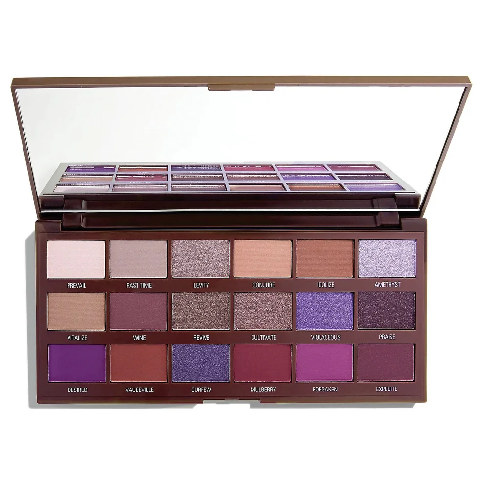 Revolution Chocolate Eye Shadow Palette - Violet Immagine 1