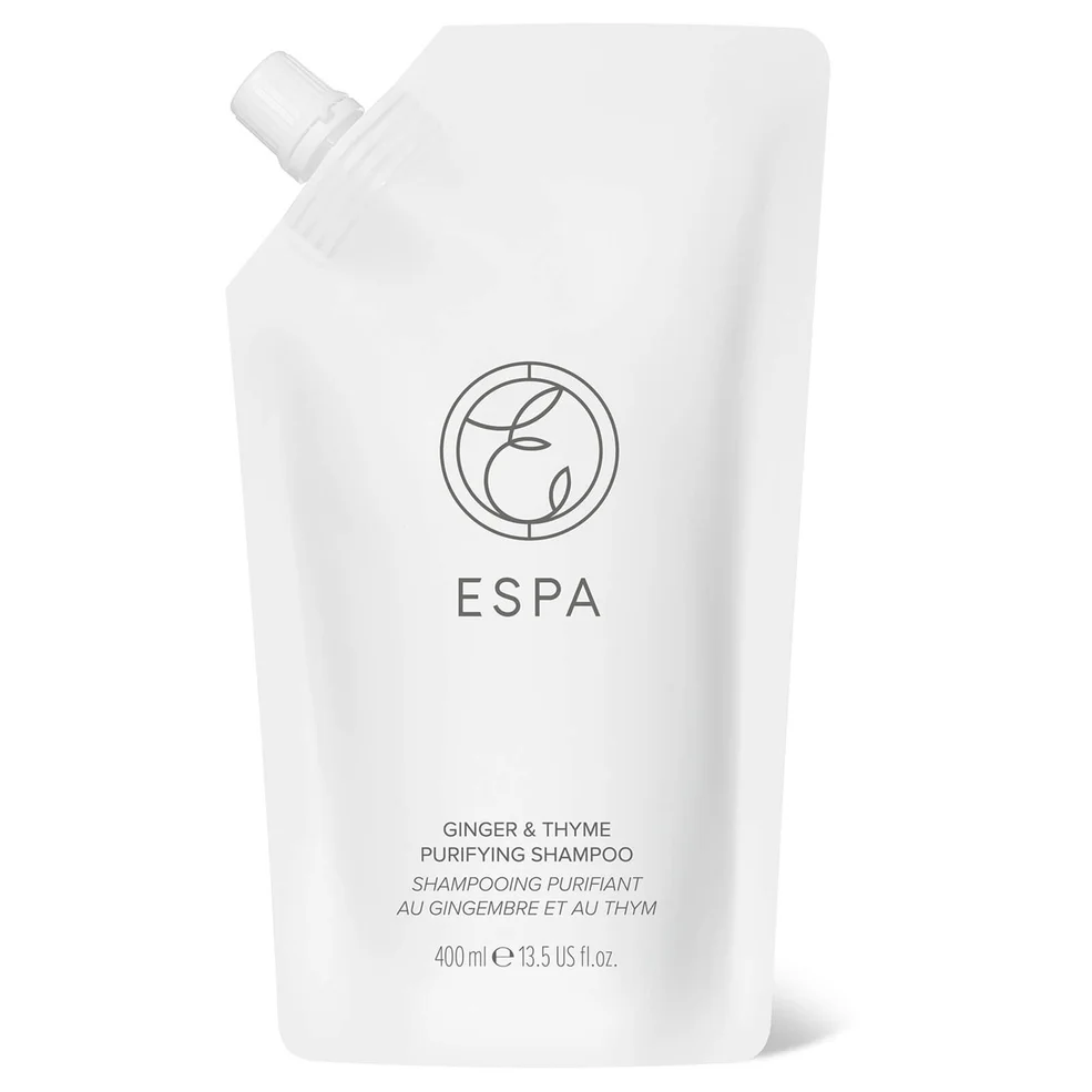 ESPA Essentials Purifying Shampoo 400ml - Ginger and Thyme Immagine 1