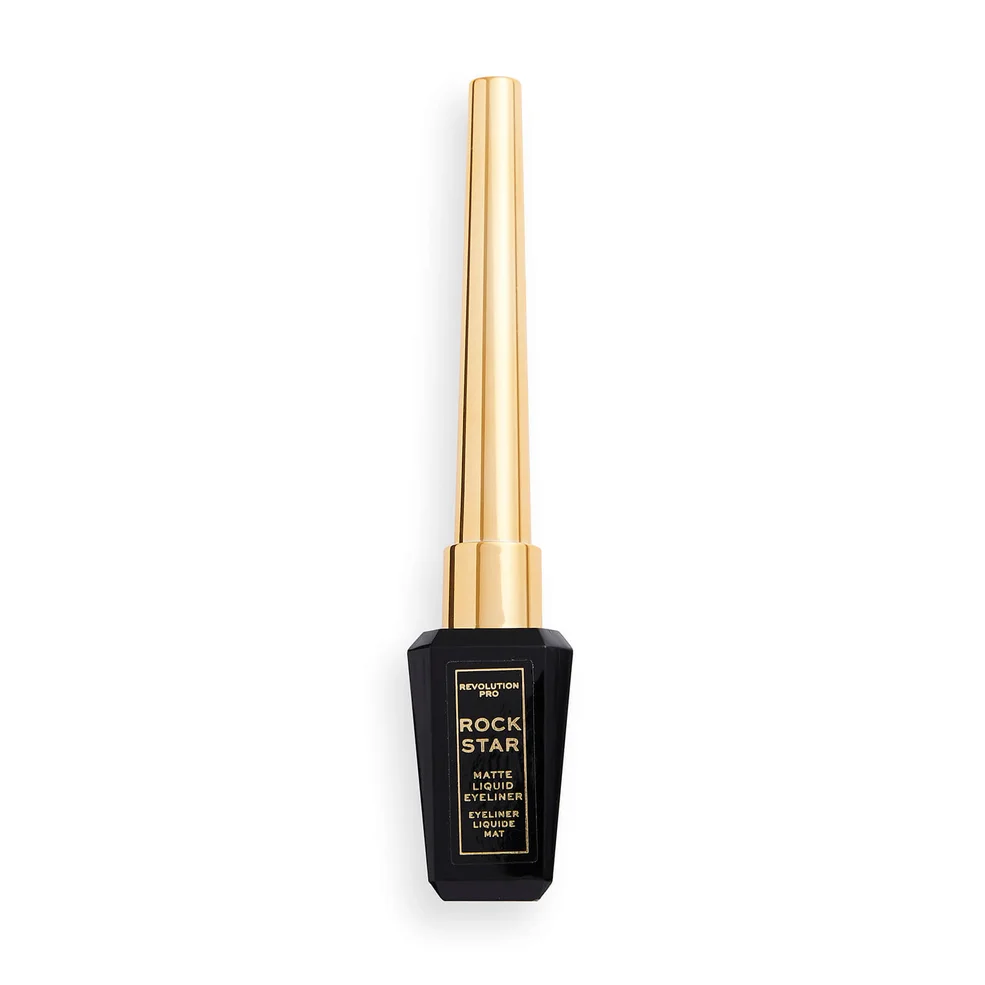 Revolution Pro Rockstar Matte Edition Liquid Eyeliner Nero Immagine 1