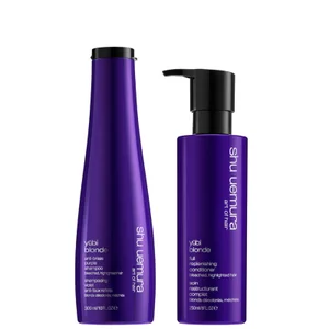 Shu Uemura Art of Hair Yubi Blonde Neutralise and Nourish Duo - undefined undefined