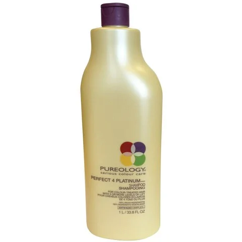 Pureology Perfect 4 Platinum Shampoo (1000ml) Immagine 1