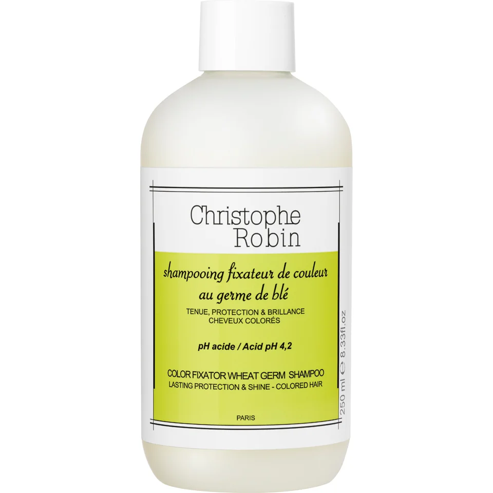 Christophe Robin Color Fixator Wheat Germ Shampoo (250ml) Immagine 1