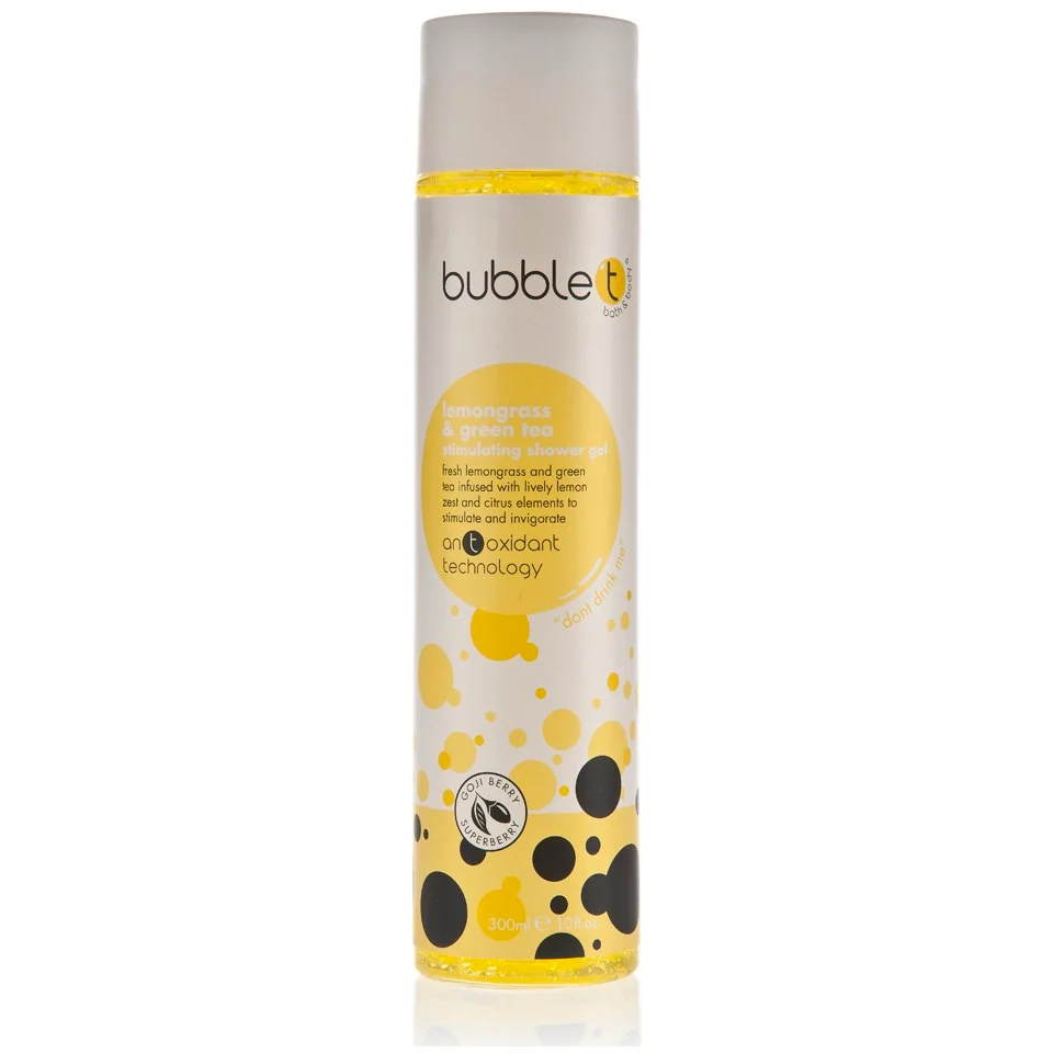 Bubble T Bath and Body Shower Gel in Lemongrass and Green Tea Immagine 1