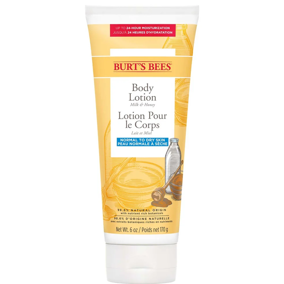 Burt's Bees Naturalmente Nourishing Milk & Honey Body Lotion (236ml) Immagine 1