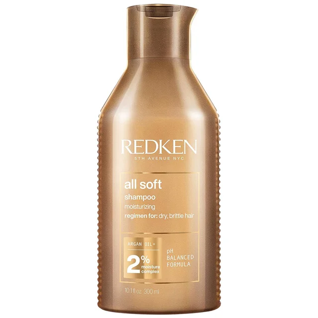 Redken All Soft shampoo idratante per capelli secchi e fragili 300 ml