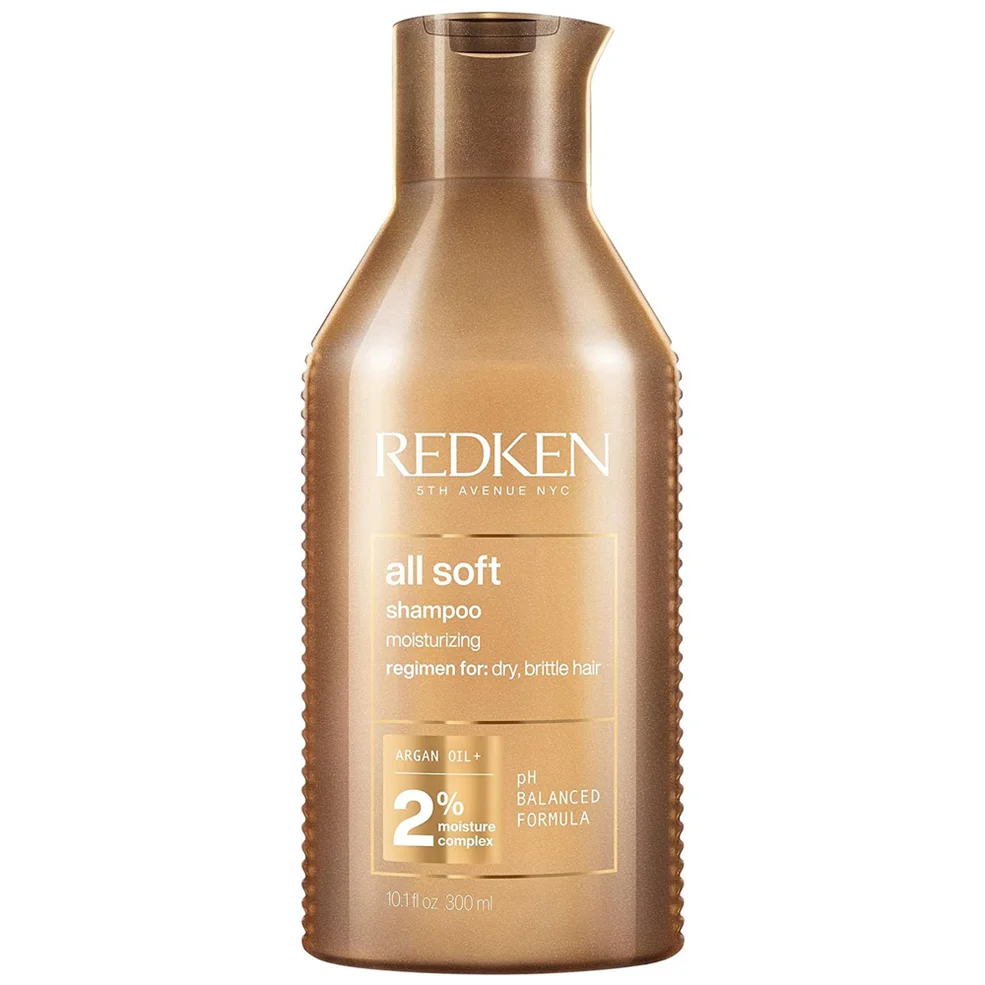 Redken All Soft shampoo idratante per capelli secchi e fragili 300 ml Immagine 1