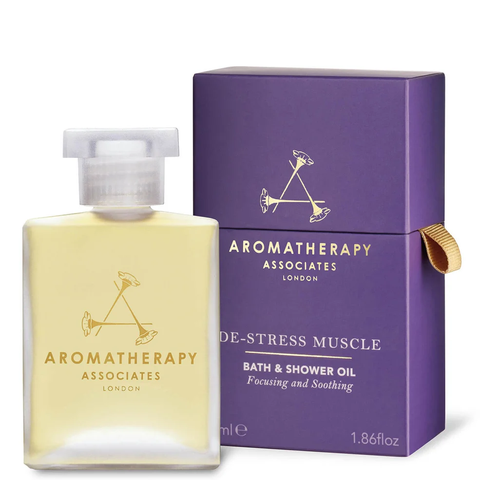 Aromatherapy Associates De-Stress Muscle Bath & Shower Oil 55ml Immagine 1