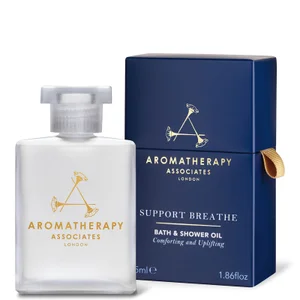 Aromatherapy Associates Support Breathe Olio Bagno e Doccia Aiuto per la Respirazione (55 ml) - undefined undefined