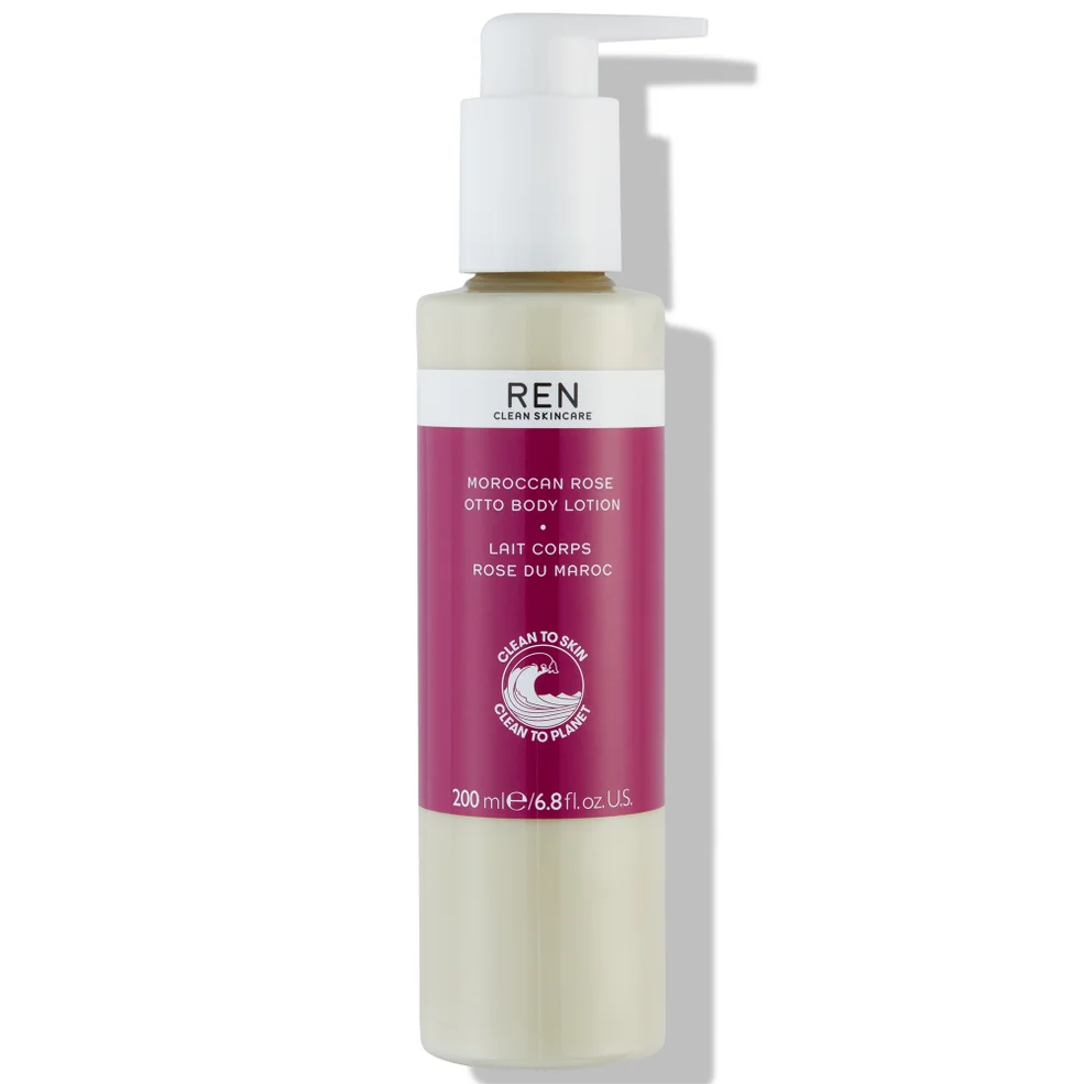 REN Moroccan Rose Otto Crema Corpo (200 ml) Immagine 1