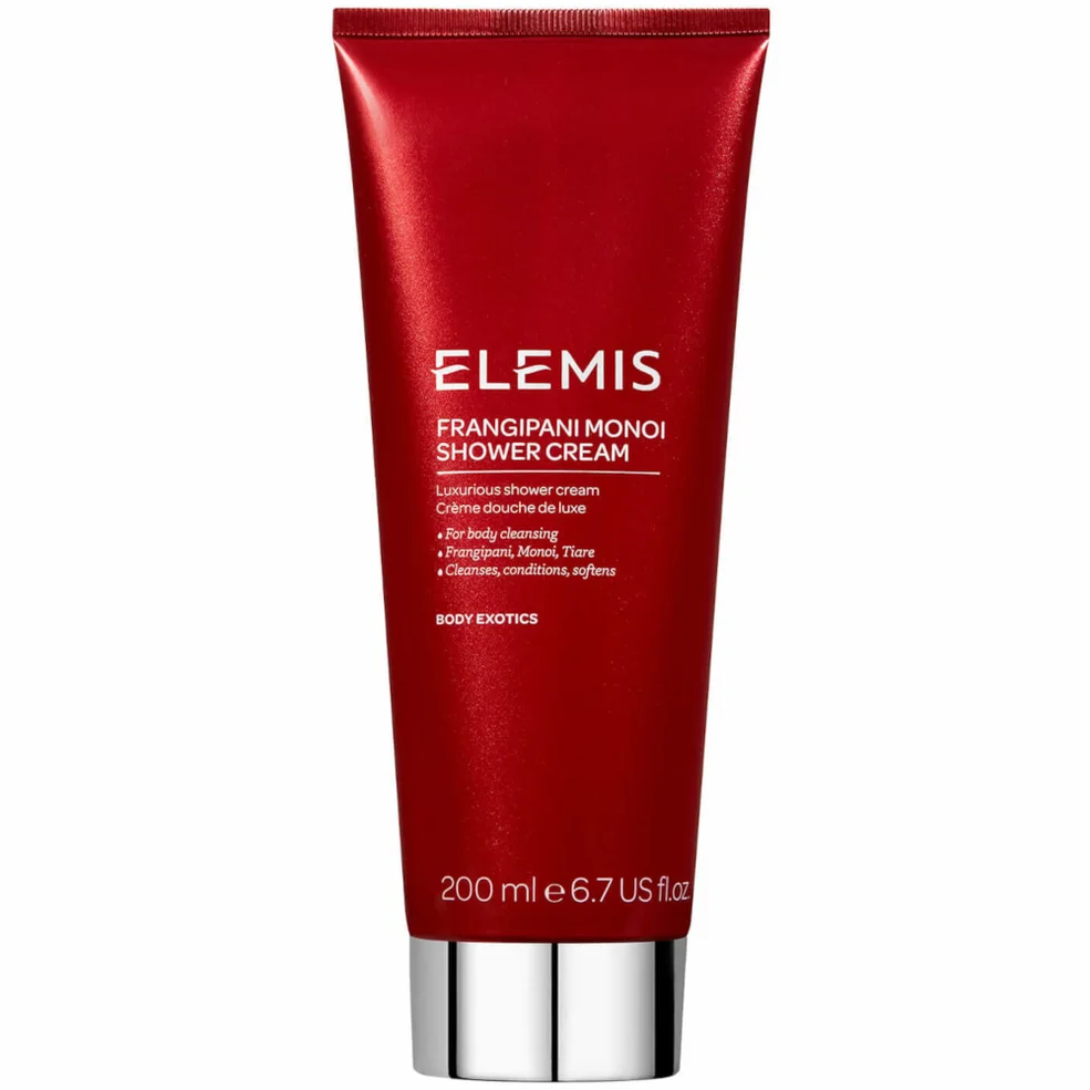 Elemis Exotic Frangipani Monoi Bath & Shower Cream (200ml) Immagine 1
