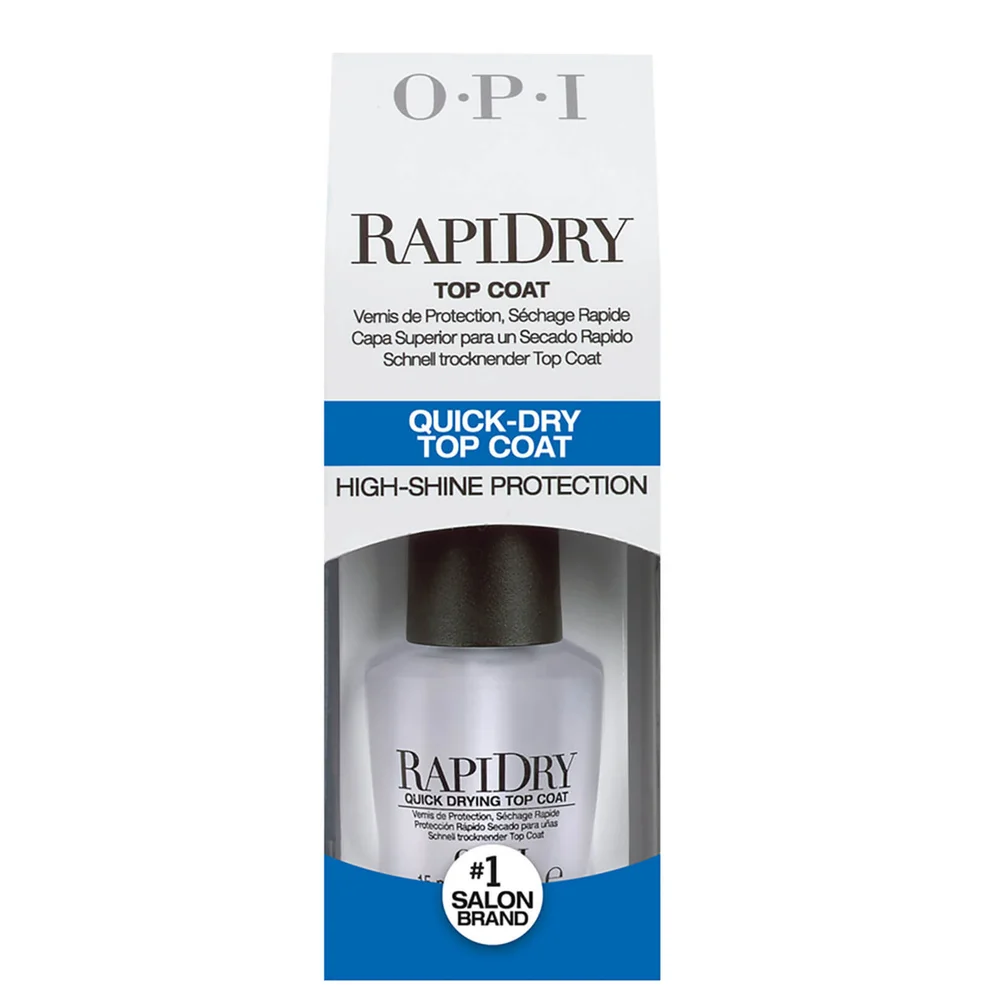 OPI RapiDry Nail Polish Fast Drying Top Coat 15ml Immagine 1