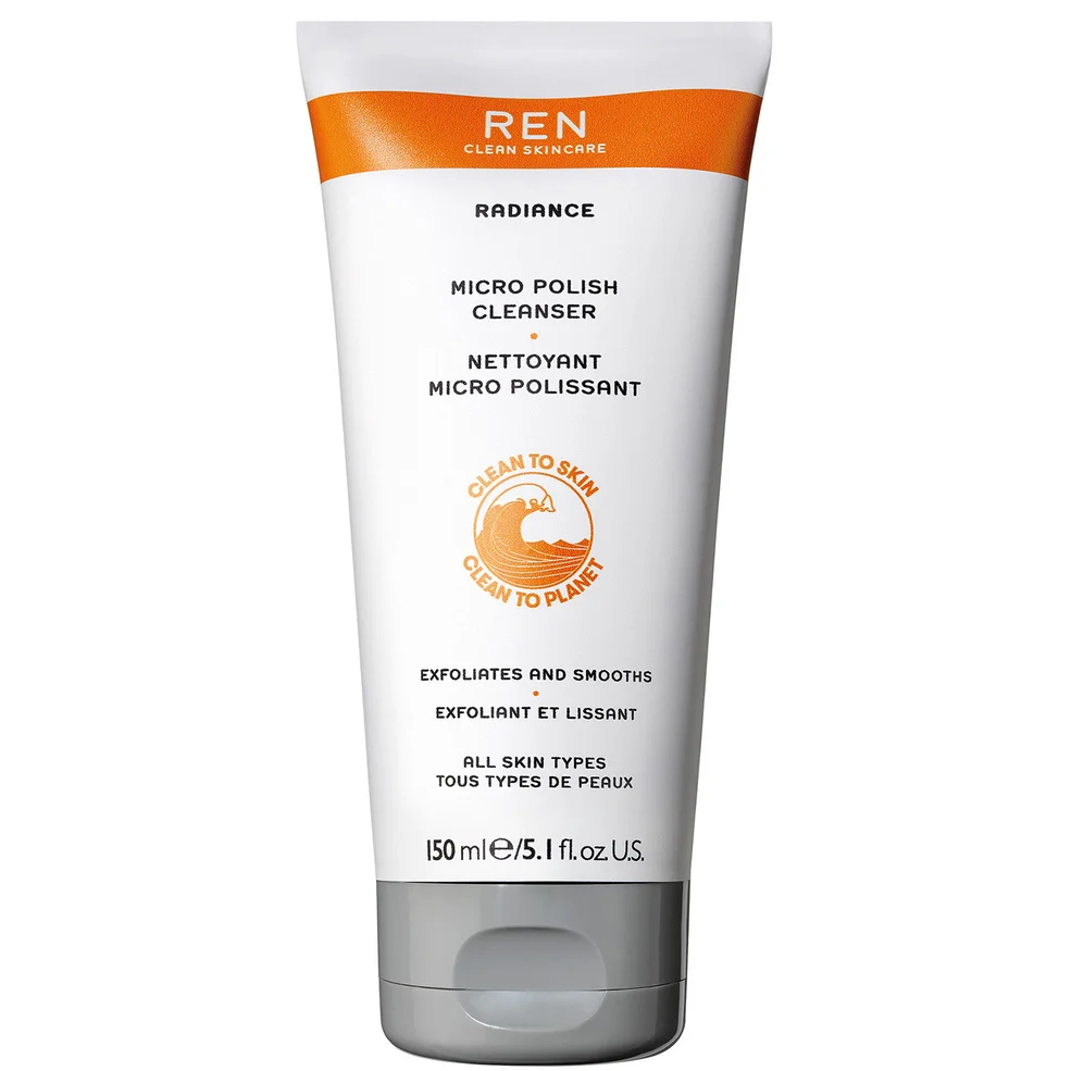REN Clean Skincare Micro Polish Cleanser 150ml Immagine 1