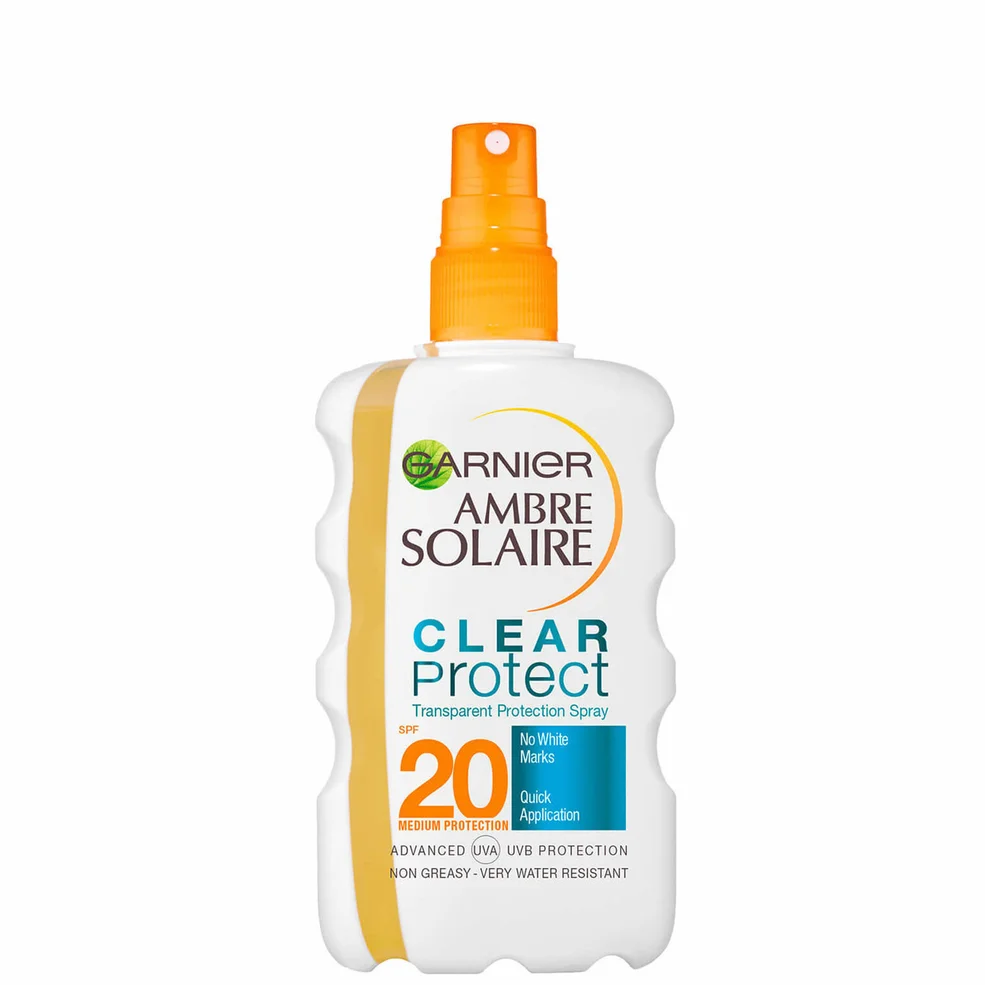 Ambre Solaire Clear Protect Transparent Sun Cream Protection Spray SPF20 200ml Immagine 1