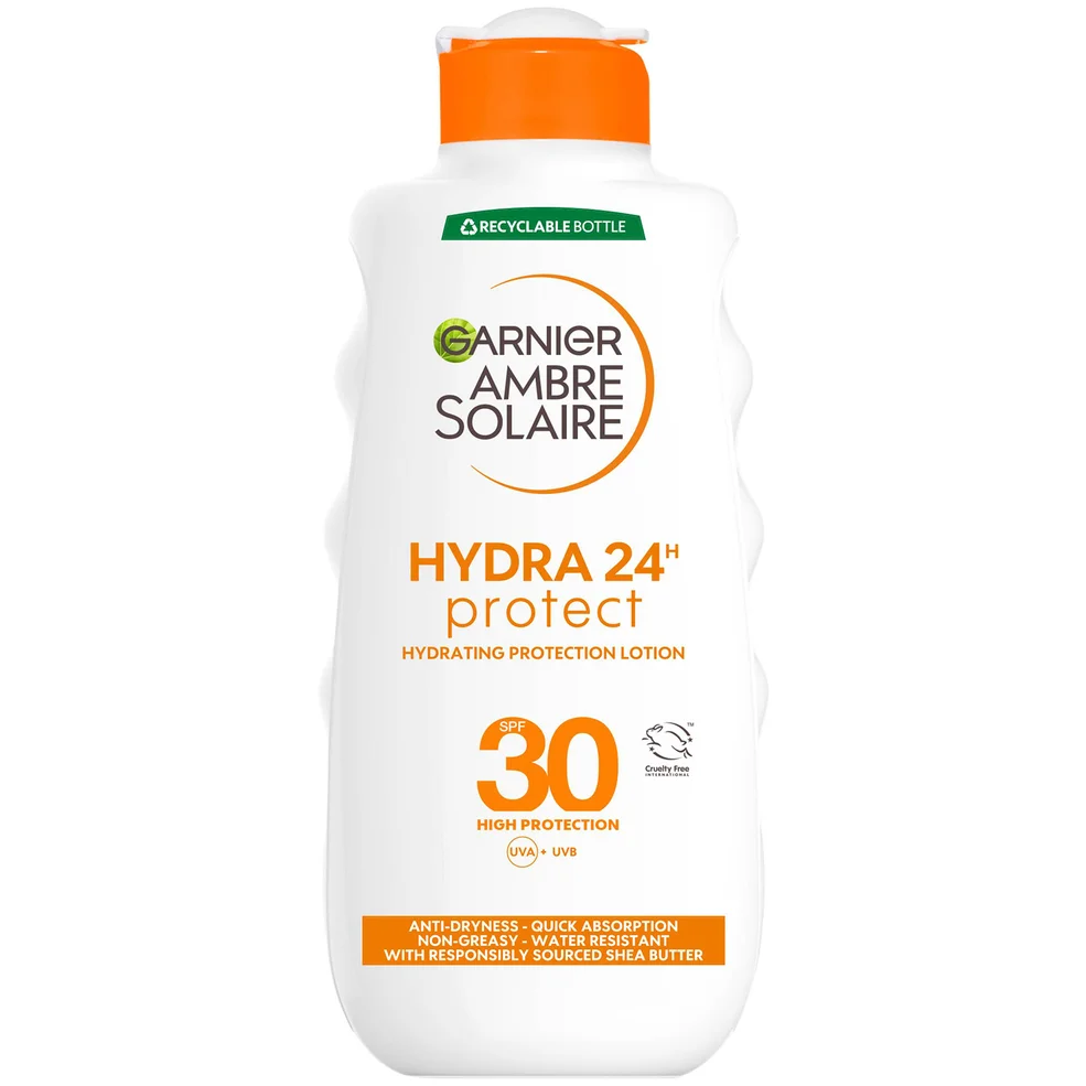 Garnier Ambre Solaire Crema Protezione Solare al Burro di Karité Ultraidratante SPF 30 200 ml Immagine 1