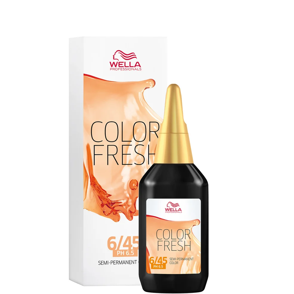 WELLA COLOR FRESH DARK RED MAHOGANY BLONDE 6.45 (75ML) Immagine 1