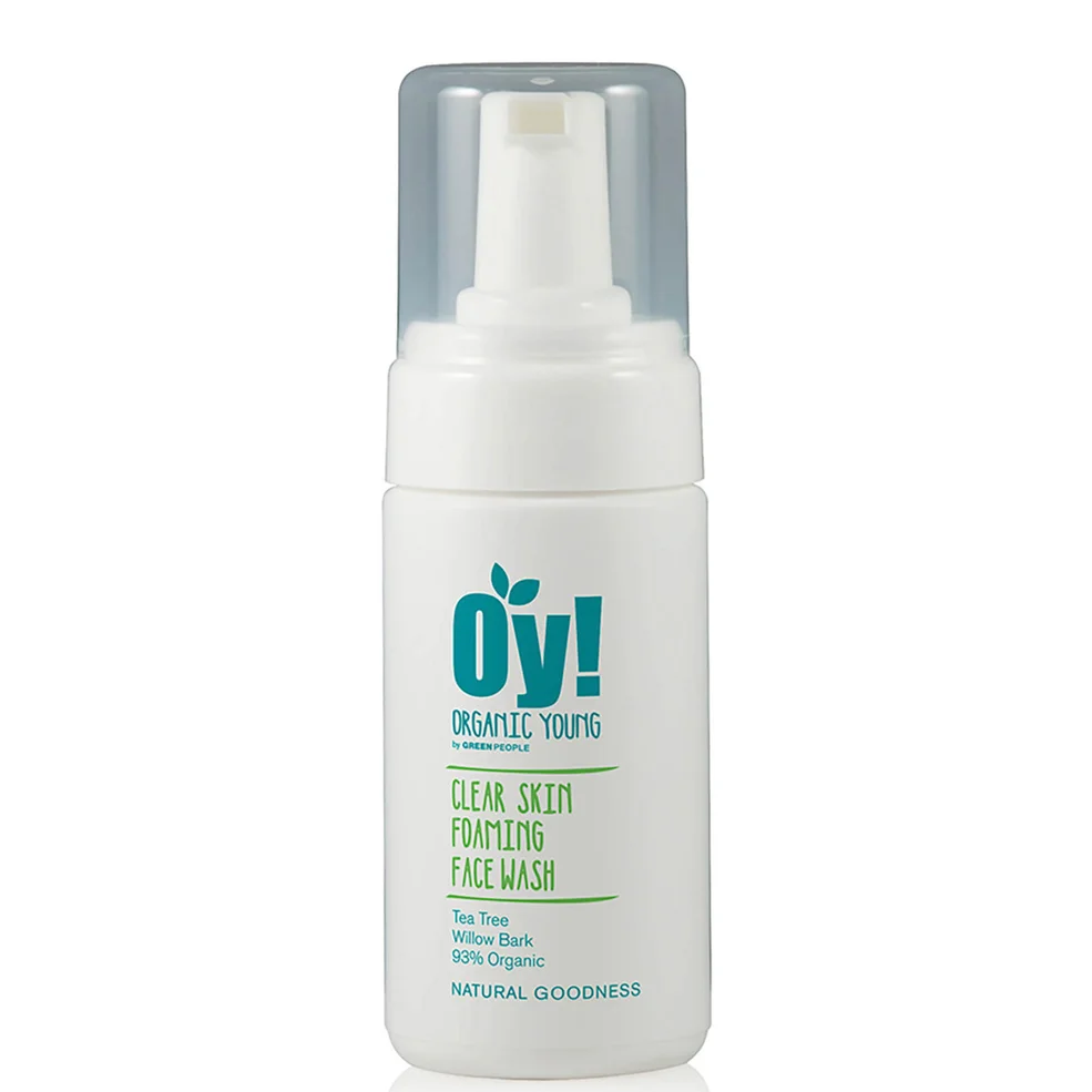 Green People Oy! schiuma detergente viso antibatterica (100 ml) Immagine 1