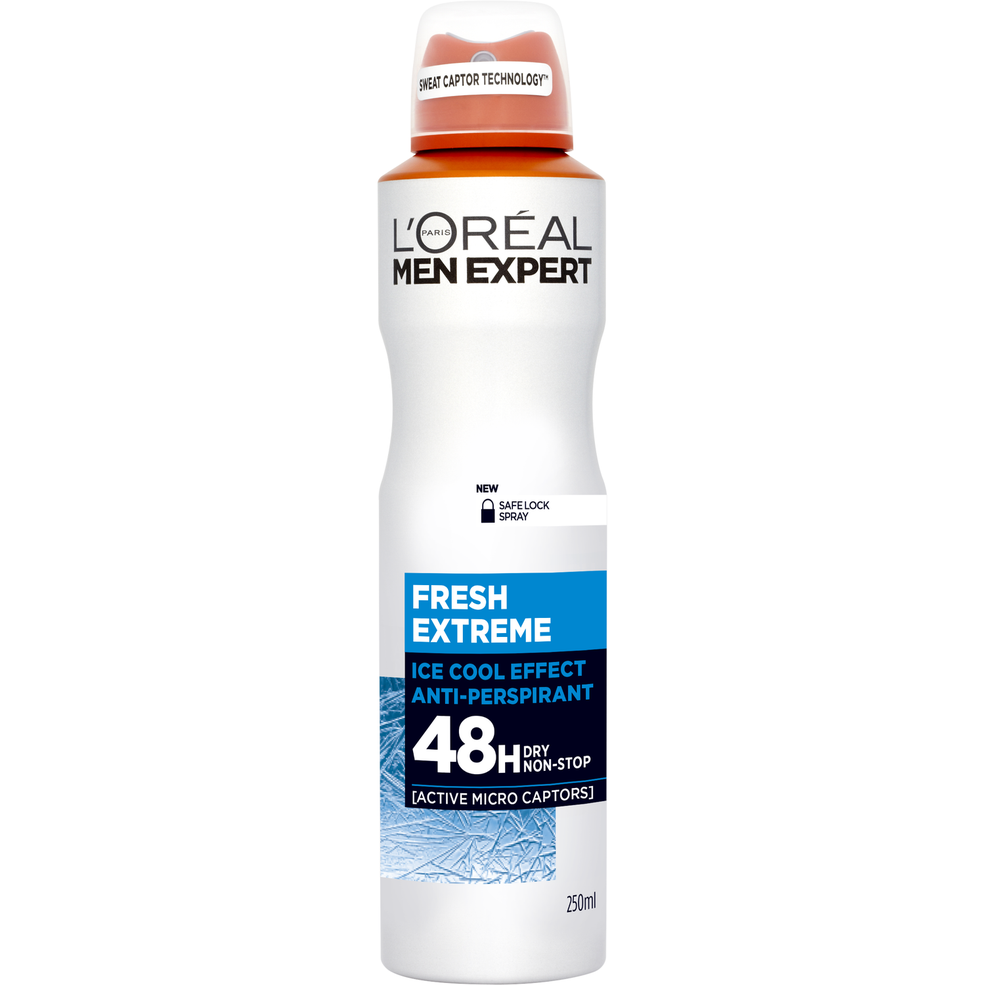 L'Oréal Men Expert Fresh Extreme Deodorant Spray (250ml) Immagine 1