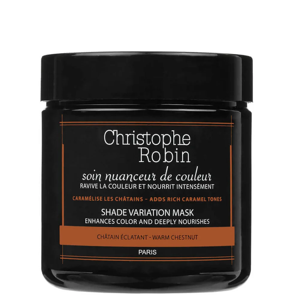 Christophe Robin maschera nutriente e colorante - castano chiaro (250 ml) Immagine 1