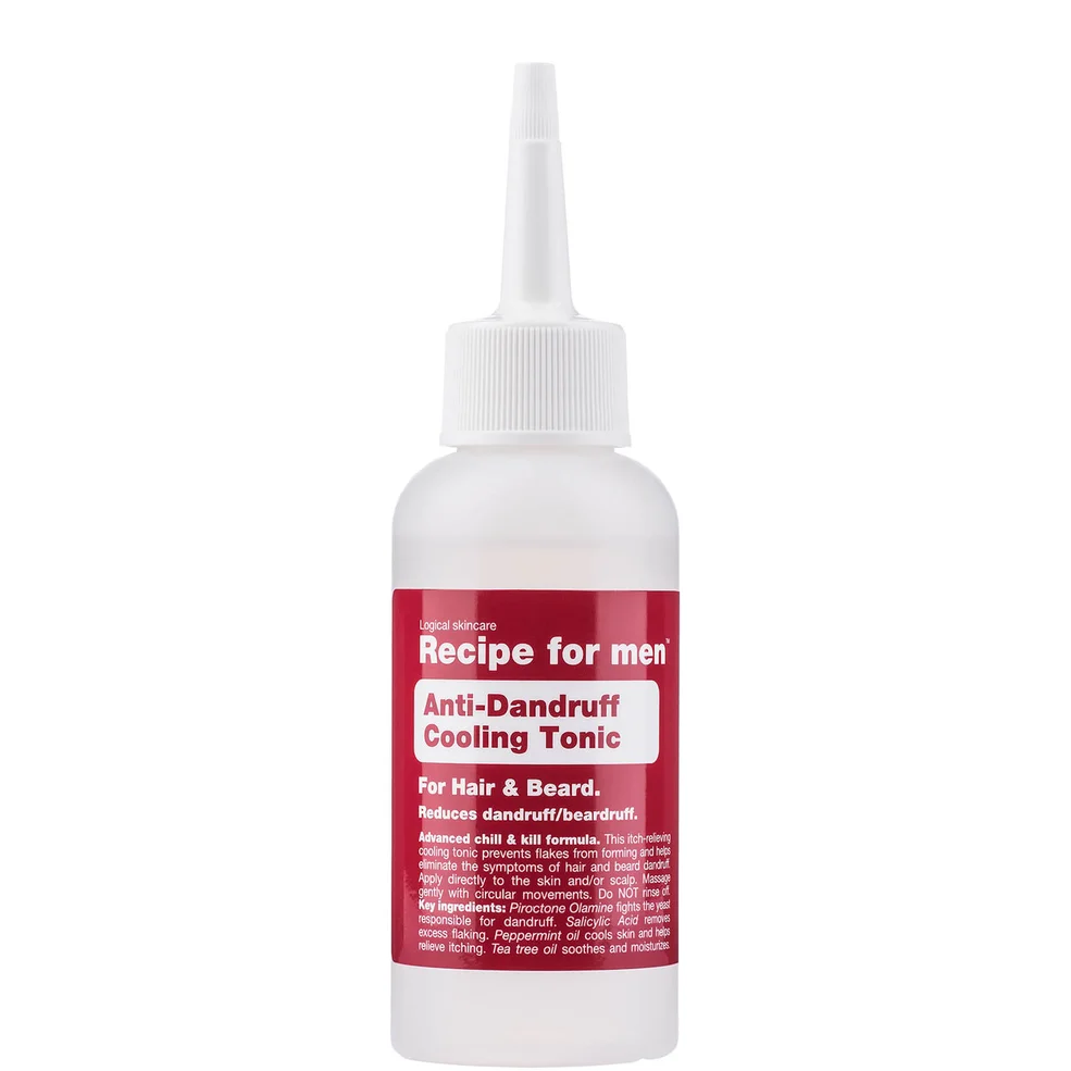 Recipe for Men tonico antiforfora per capelli e barba 100 ml Immagine 1