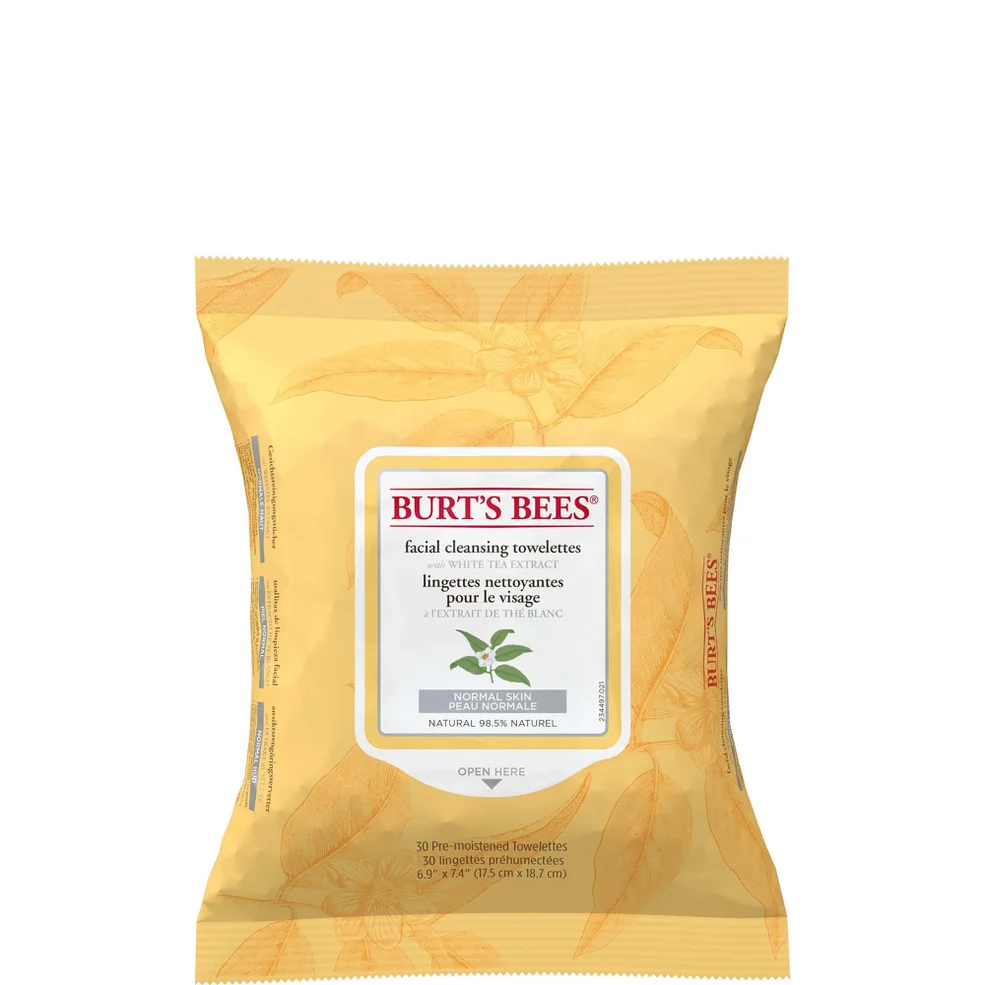 Burt's Bees Salvietta Viso Tè Bianco Immagine 1