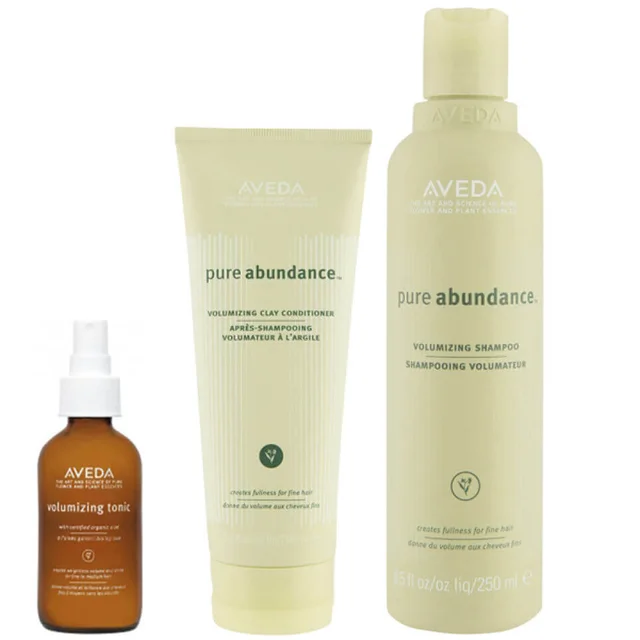 Aveda Pure Abundance Volumising Trio - Shampoo, Balsamo e Tonico Volumizzante Purescription