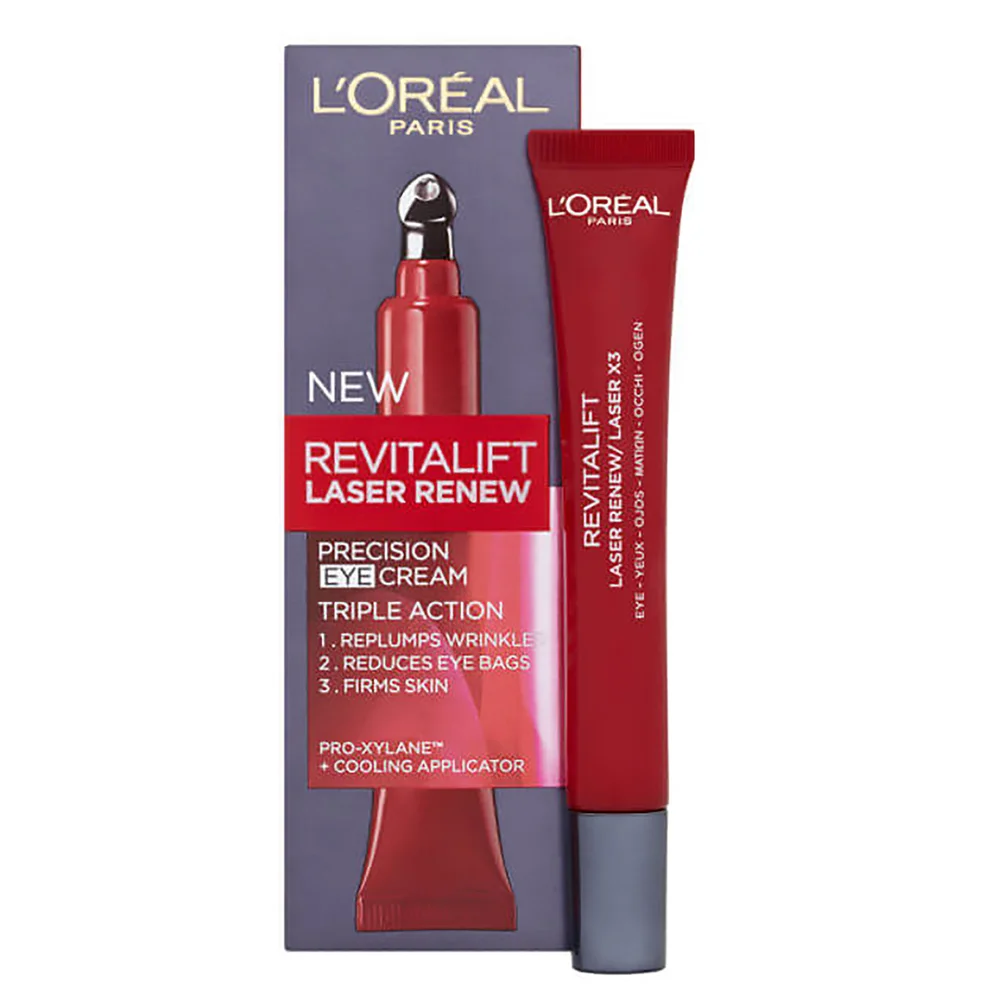 L'Oréal Paris Dermo Expertise Revitalift Laser Renew Precision Crema Contorno Occhi - Tripla Azione (15 ml) Immagine 1