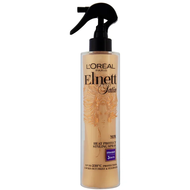 L'Oréal Paris Elnett Satin Spray Protettivo per lo Styling - Capelli Lisci (170 ml)