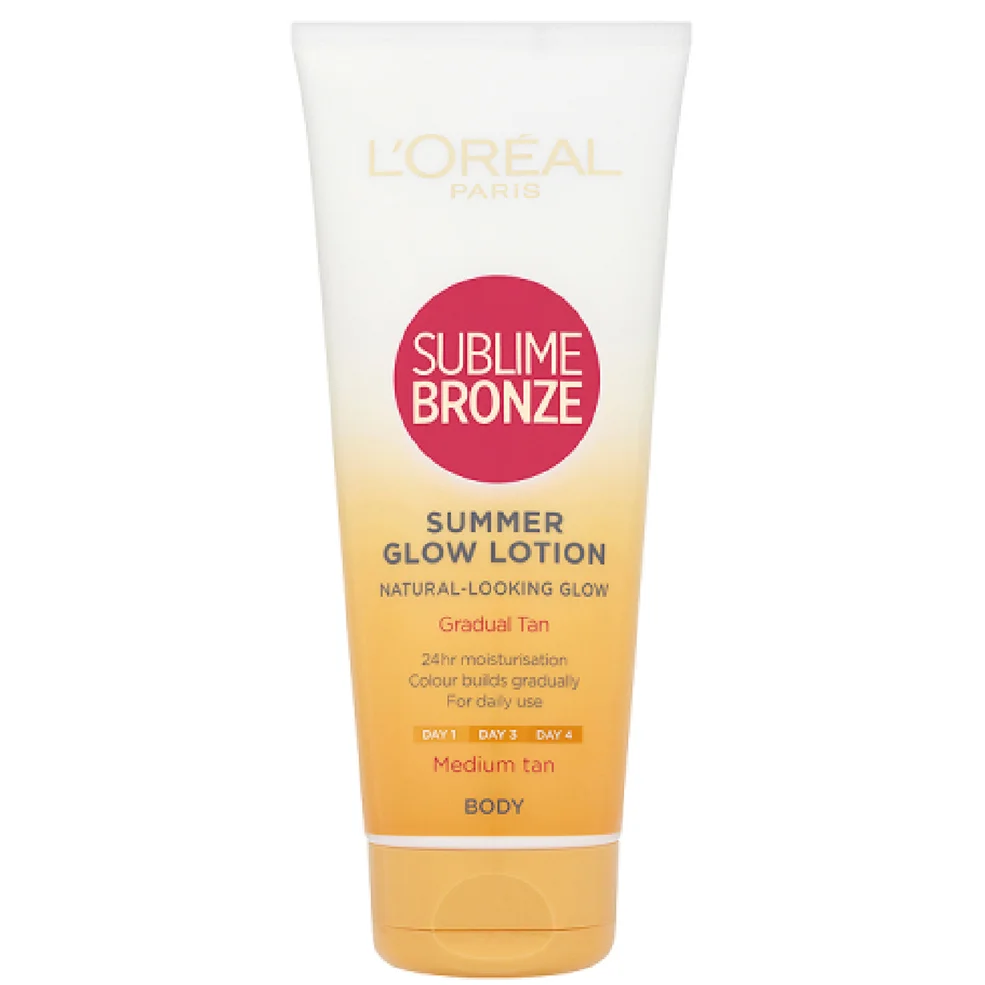 L'Oréal Paris Sublime Bronze Gradual Tan latte autoabbronzante - tonalità media (200 ml) Immagine 1