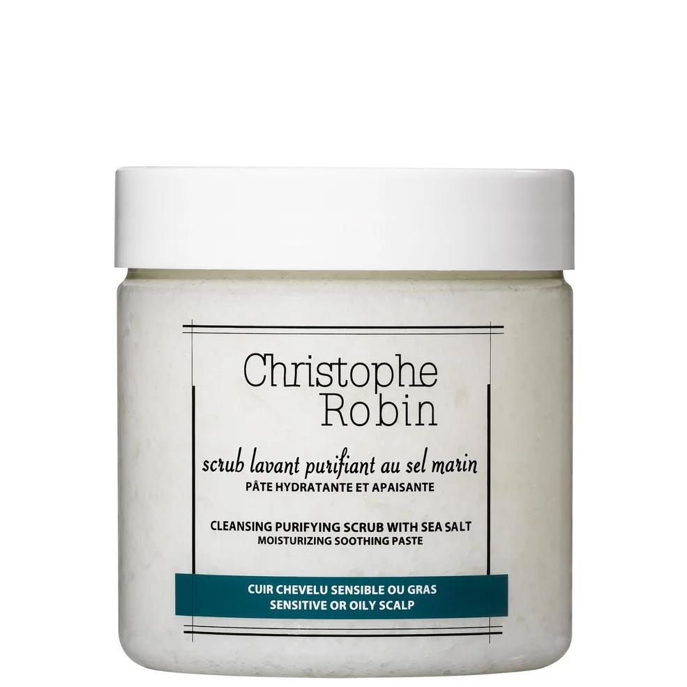 Christophe Robin Cleansing Purifying Scrub con sale marino (250 ml) Immagine 1