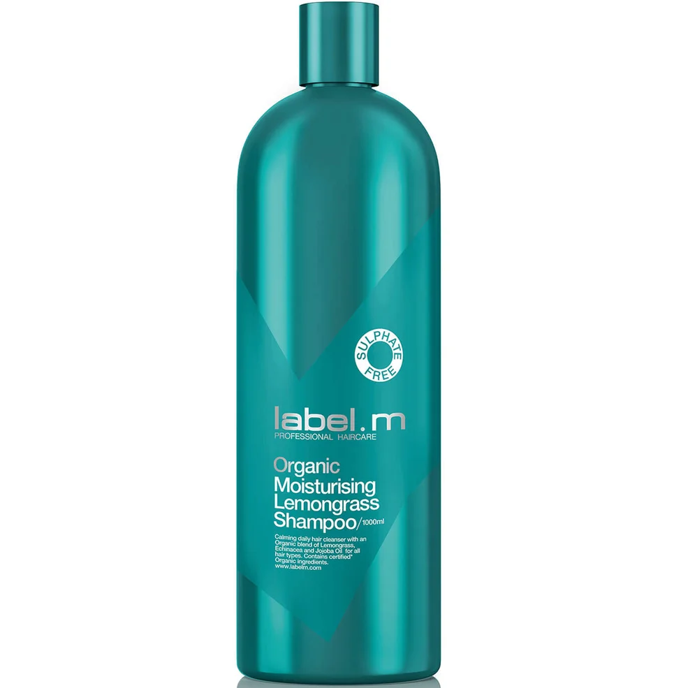 label.m Organic Lemongrass Shampoo 1000ml Immagine 1